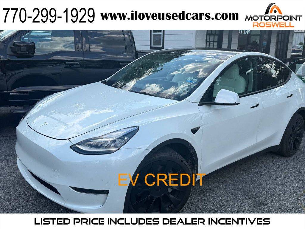 2021 Tesla Model Y Long Range — SUV — 96,779 mi — Roswell, GA