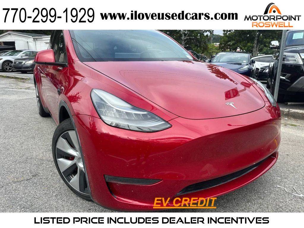 2021 Tesla Model Y Long Range — SUV — 91,389 mi — Roswell, GA