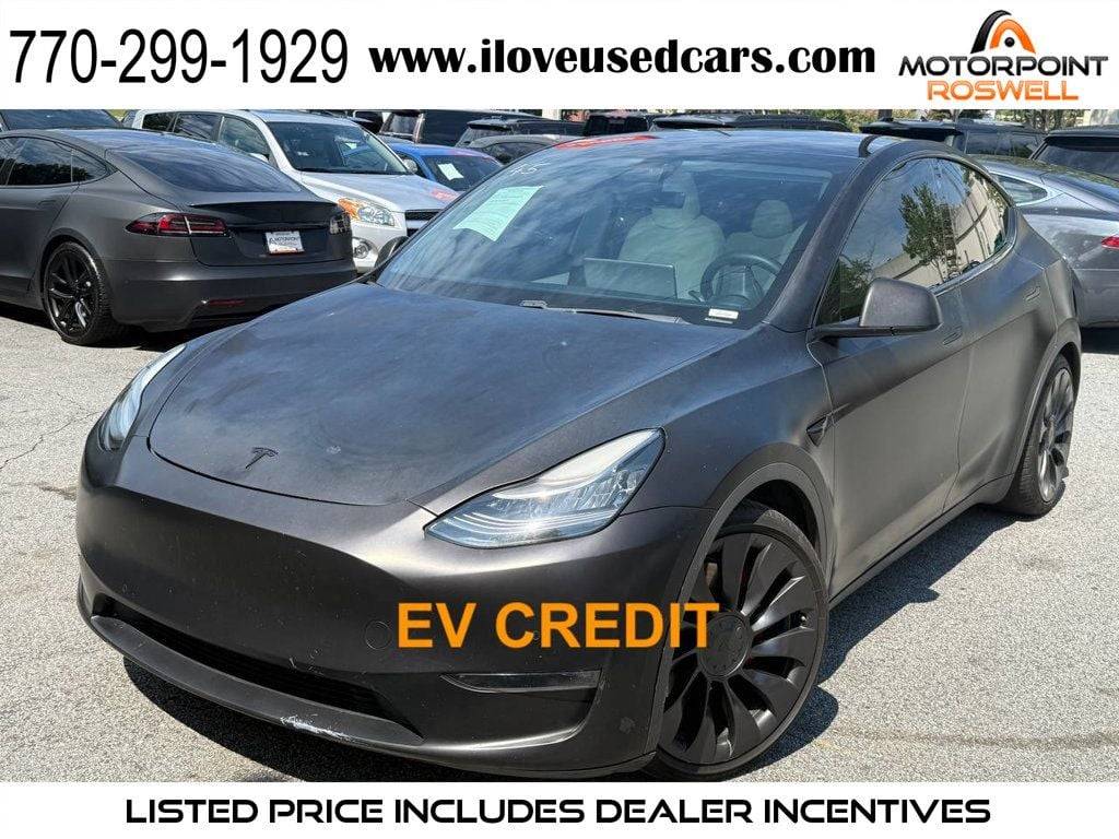 2021 Tesla Model Y Performance — SUV — 73,399 mi — Roswell, GA