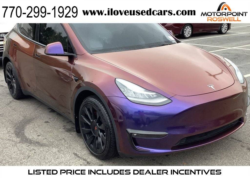 2021 Tesla Model Y Long Range — SUV — 78,039 mi — Roswell, GA