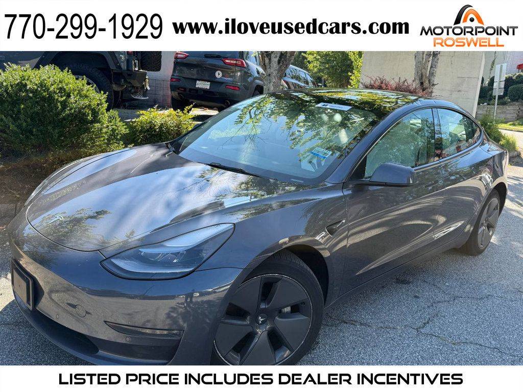 2023 Tesla Model 3 Long Range — Sedan — 53,579 mi — Roswell, GA