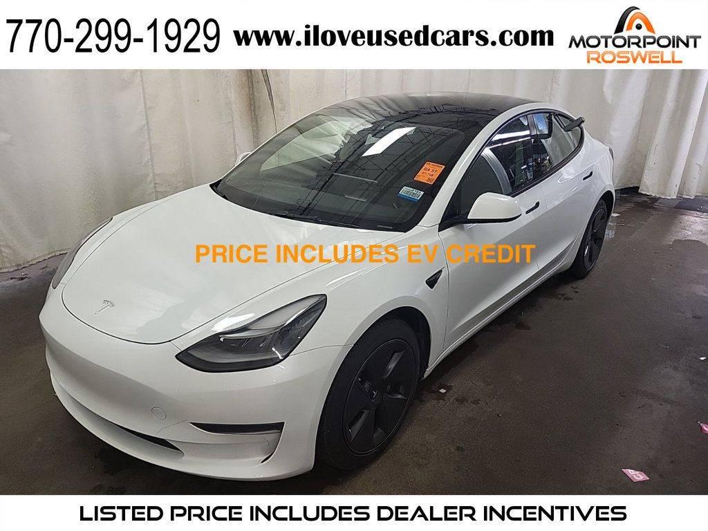 2023 Tesla Model 3 Long Range — Sedan — 67,749 mi — Roswell, GA