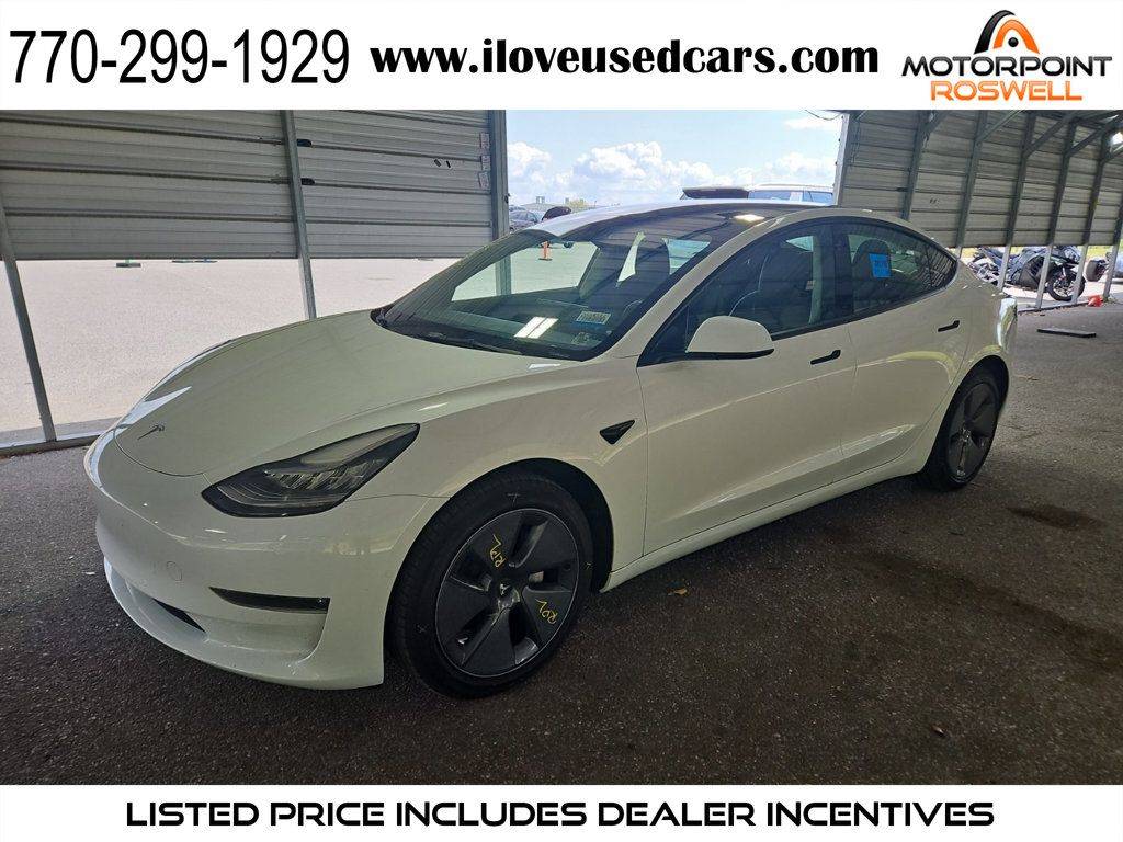 2022 Tesla Model 3 Long Range — Sedan — 37,619 mi — Roswell, GA