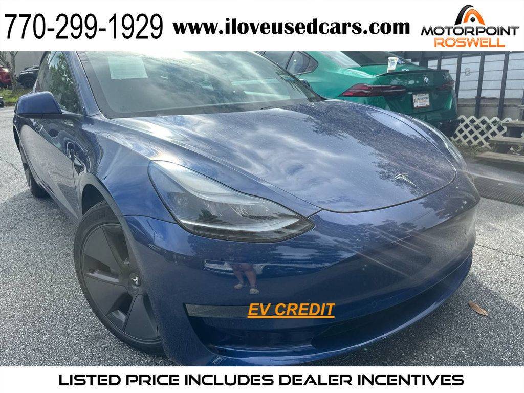 2021 Tesla Model 3 Standard Range Plus — Sedan — 59,239 mi — Roswell, GA