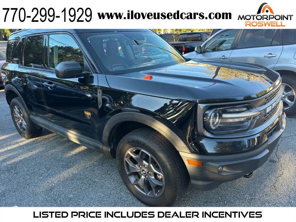 2022 Ford Bronco Sport Badlands — SUV — 60,989 mi — Roswell, GA