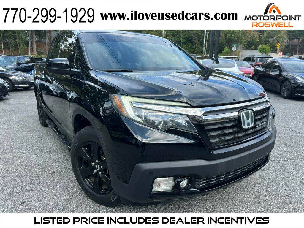 2019 Honda Ridgeline Black Edition — Pickup Truck — 94,669 mi — Roswell, GA
