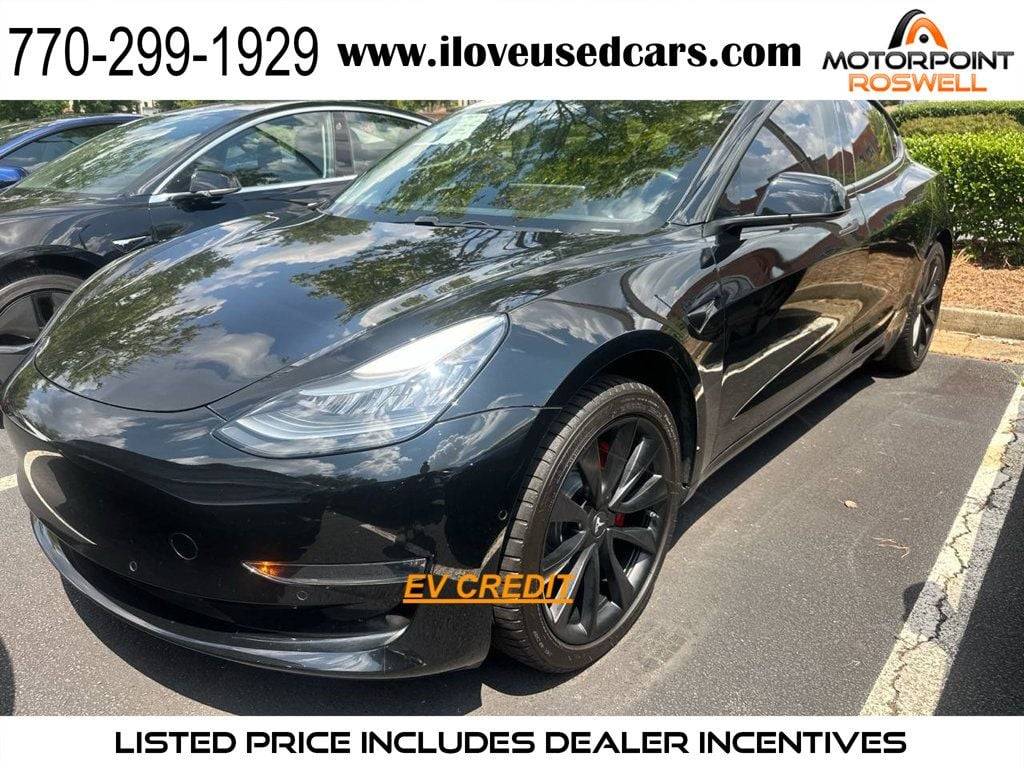 2018 Tesla Model 3 Long Range — Sedan — 23,689 mi — Roswell, GA
