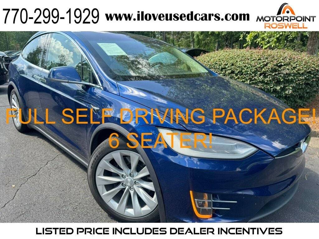 2018 Tesla Model X 100D — SUV — 123,369 mi — Roswell, GA