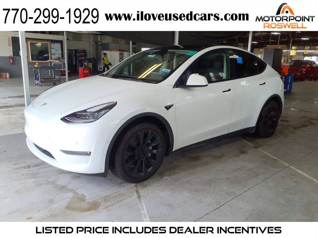 2022 Tesla Model Y Long Range — SUV — 53,419 mi — Roswell, GA