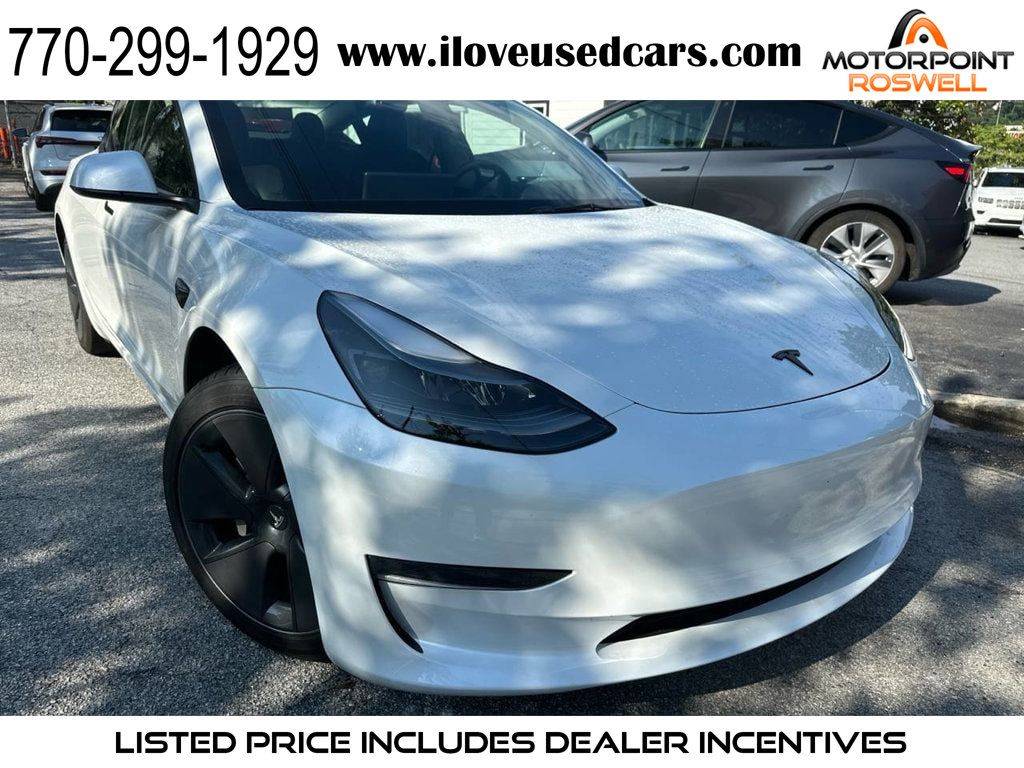 2022 Tesla Model 3 Long Range — Sedan — 40,079 mi — Roswell, GA