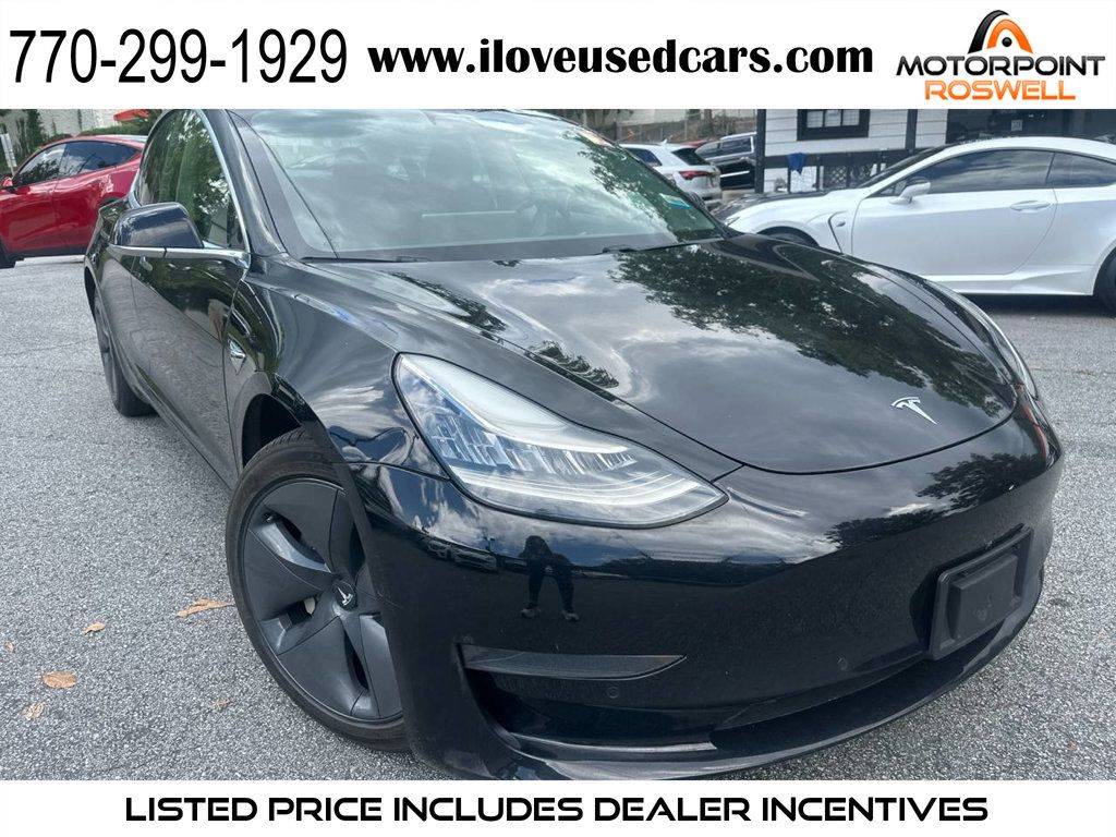 2020 Tesla Model 3 Standard Range Plus — Sedan — 37,859 mi — Roswell, GA