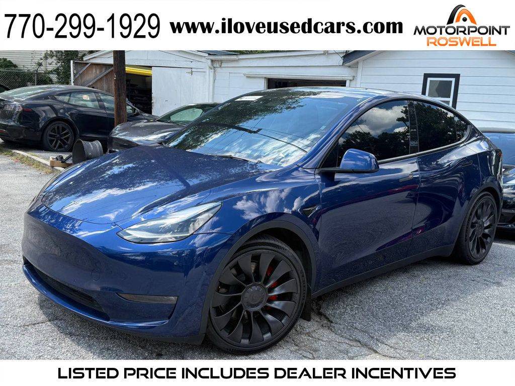 2022 Tesla Model Y Performance — SUV — 51,349 mi — Roswell, GA