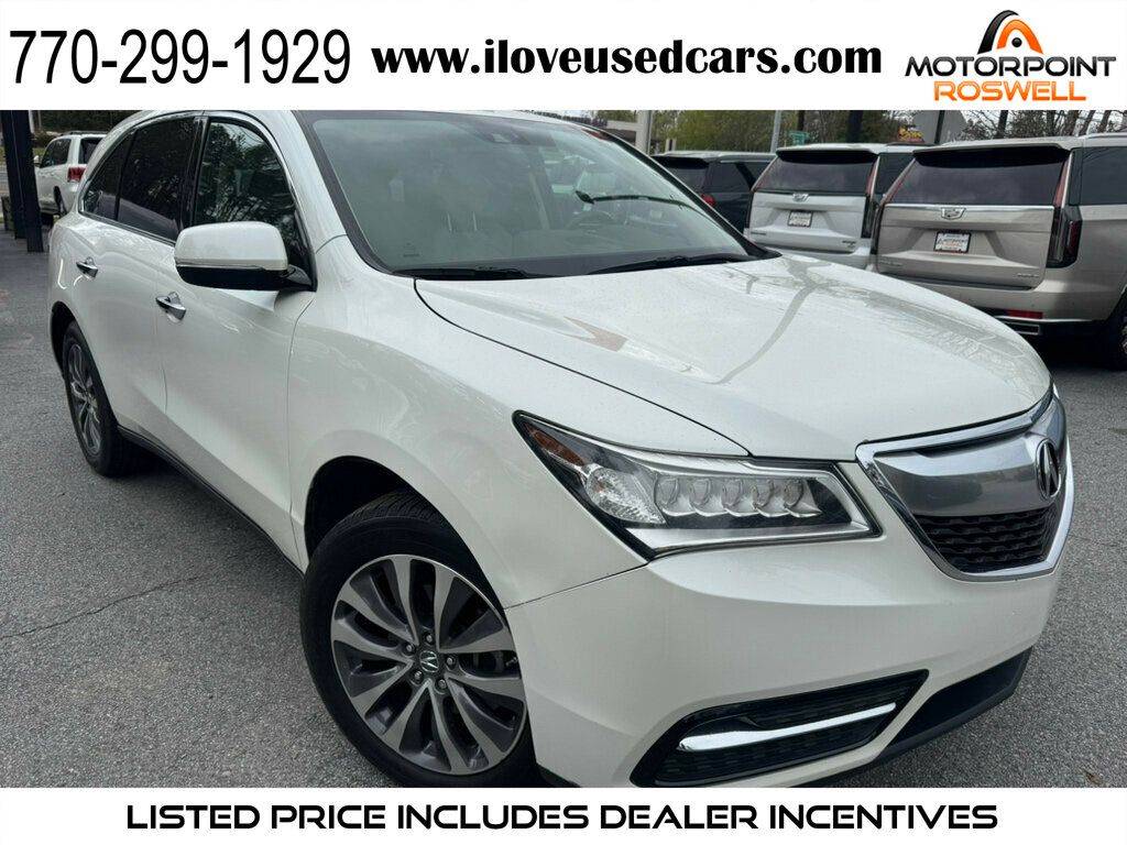 2015 Acura MDX Technology Package — SUV — 119,786 mi — Roswell, GA