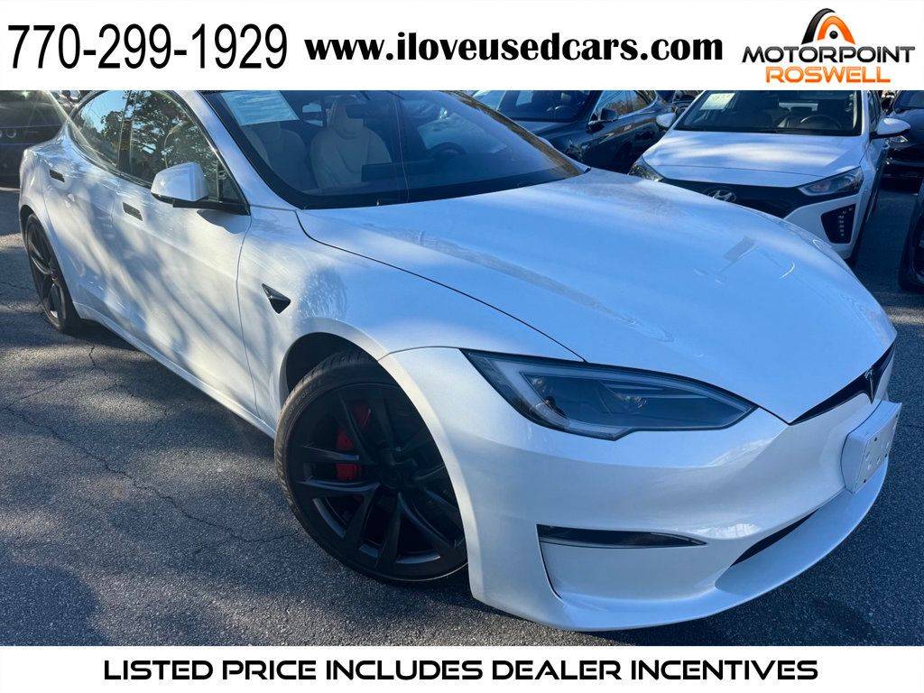 2022 Tesla Model S Plaid — Hatchback — 26,019 mi — Roswell, GA
