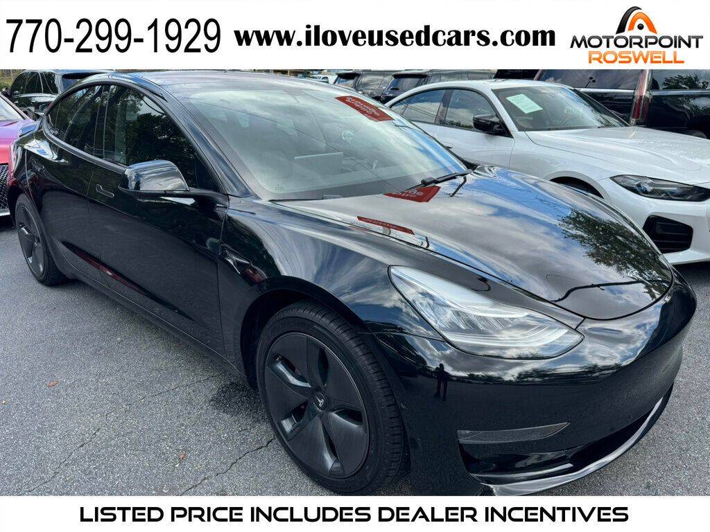 2018 Tesla Model 3 Long Range — Sedan — 61,459 mi — Roswell, GA