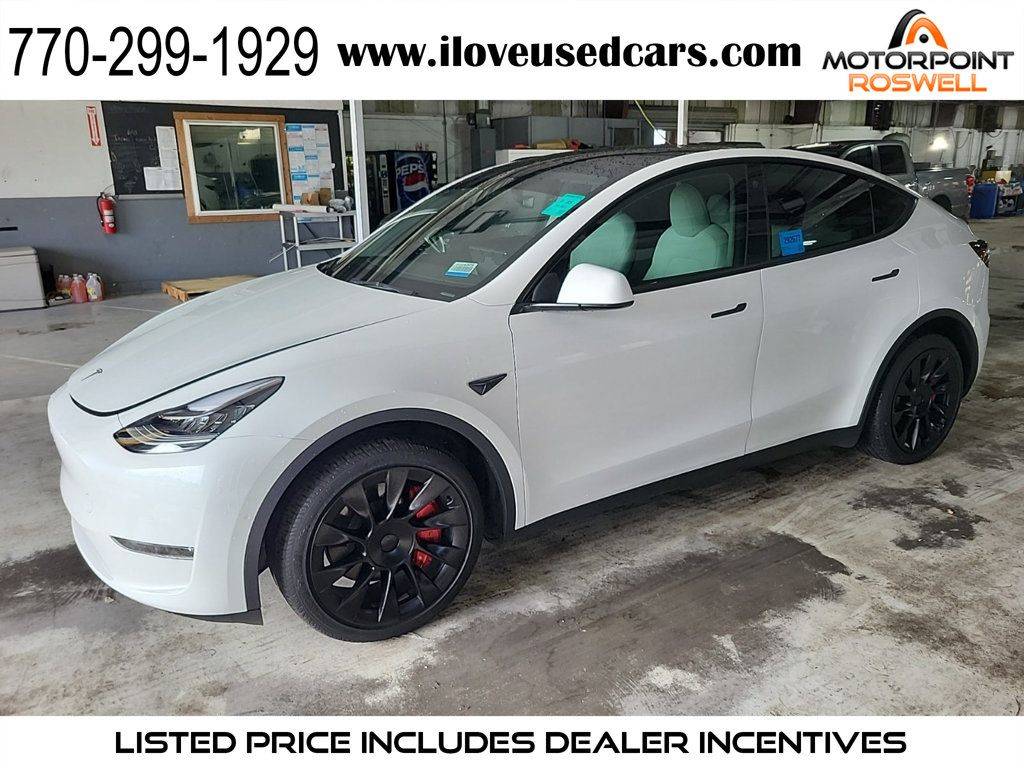 2022 Tesla Model Y Long Range — SUV — 24,669 mi — Roswell, GA