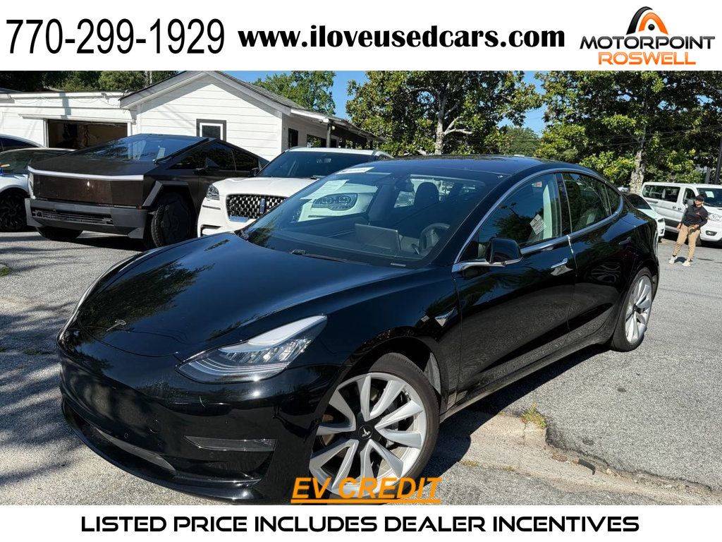 2019 Tesla Model 3 Mid Range — Sedan — 26,069 mi — Roswell, GA