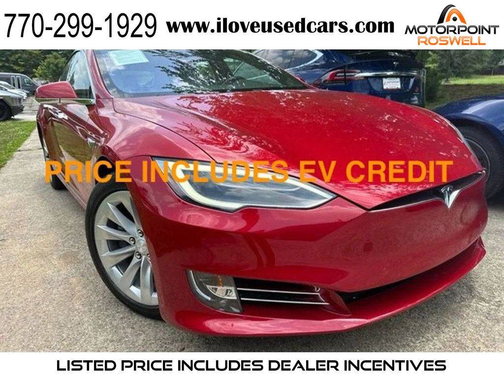 2017 Tesla Model S 75D — Hatchback — 59,879 mi — Roswell, GA