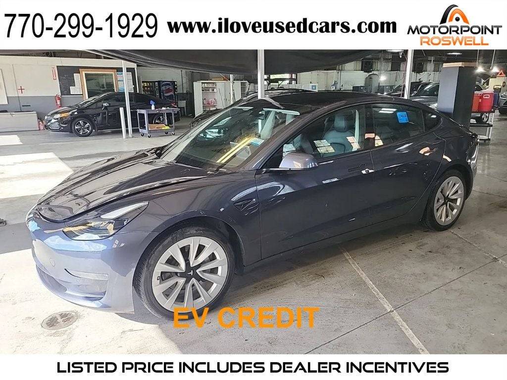 2021 Tesla Model 3 Standard Range Plus — Sedan — 45,639 mi — Roswell, GA