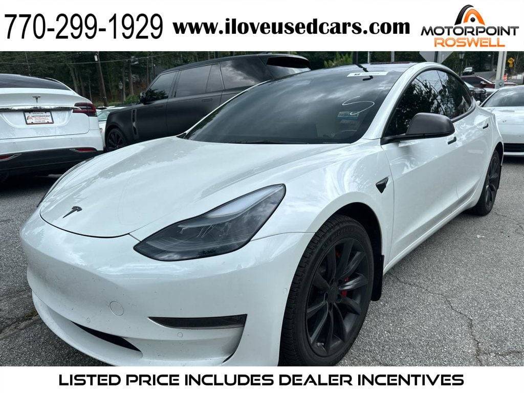 2022 Tesla Model 3 Performance — Sedan — 102,629 mi — Roswell, GA