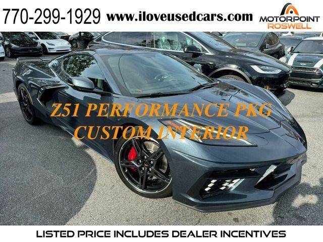 2021 Chevrolet Corvette 3LT — Coupe — 34,049 mi — Roswell, GA