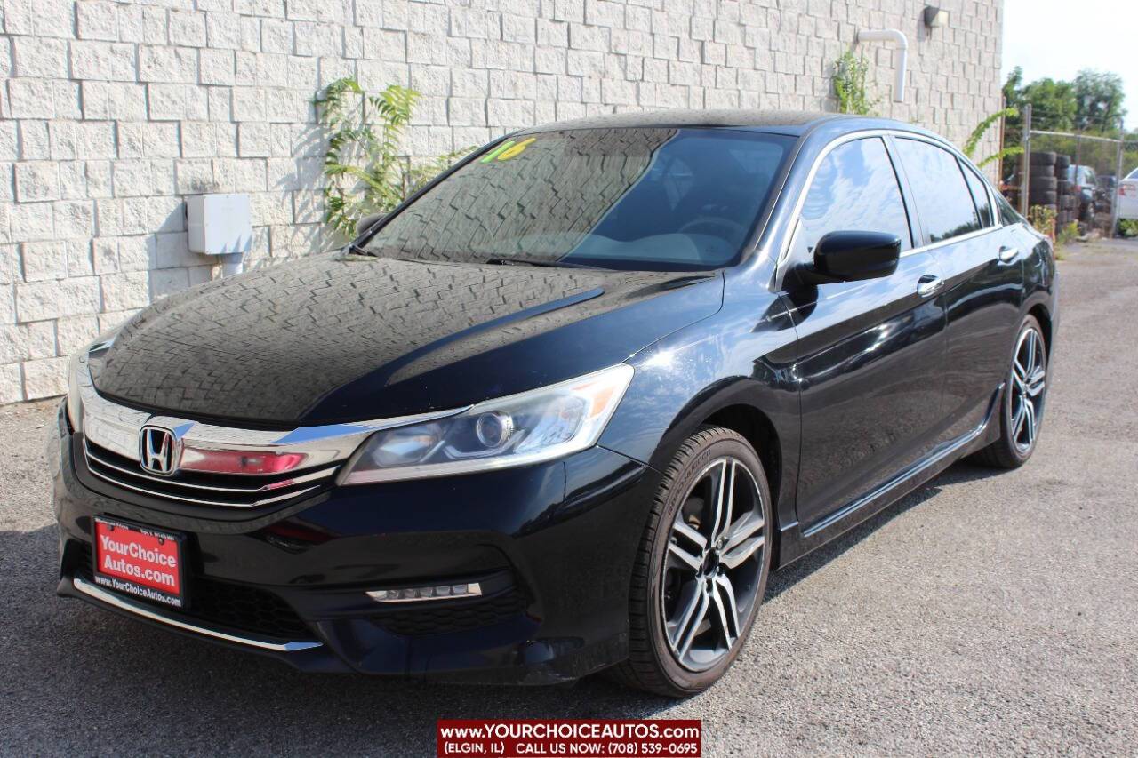 2016 Honda Accord Sport — Sedan — 124,341 mi — Elgin, IL