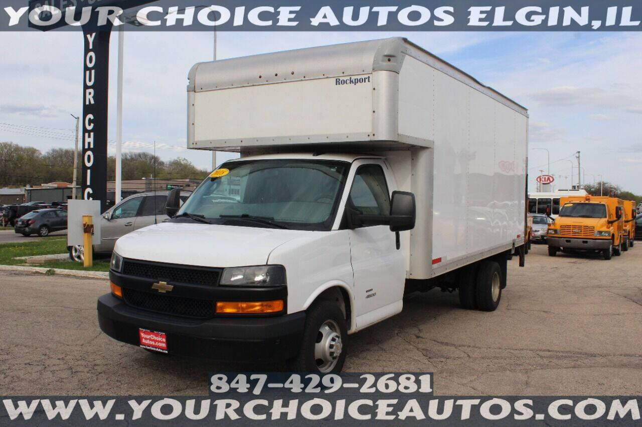 2018 Chevrolet Express Commercial Cutaway 4500 — Chassis Cab Truck — 184,159 mi — Elgin, IL