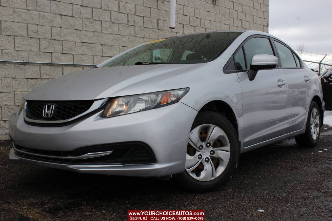 2014 Honda Civic LX — Sedan — 128,720 mi — Elgin, IL