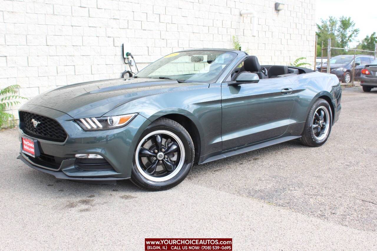 2015 Ford Mustang V6 — Convertible — 134,892 mi — Elgin, IL