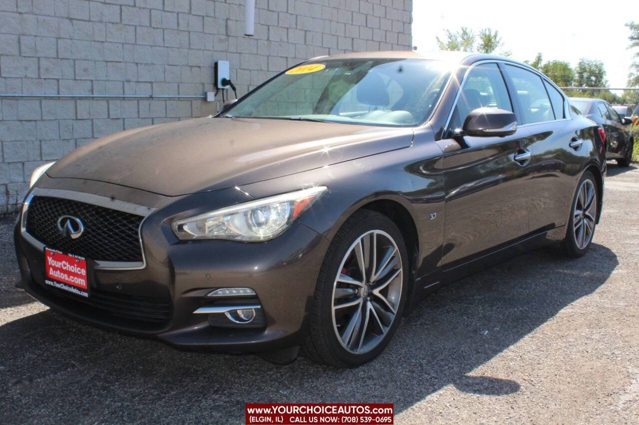 2014 INFINITI Q50 Premium — Sedan — 142,737 mi — Elgin, IL