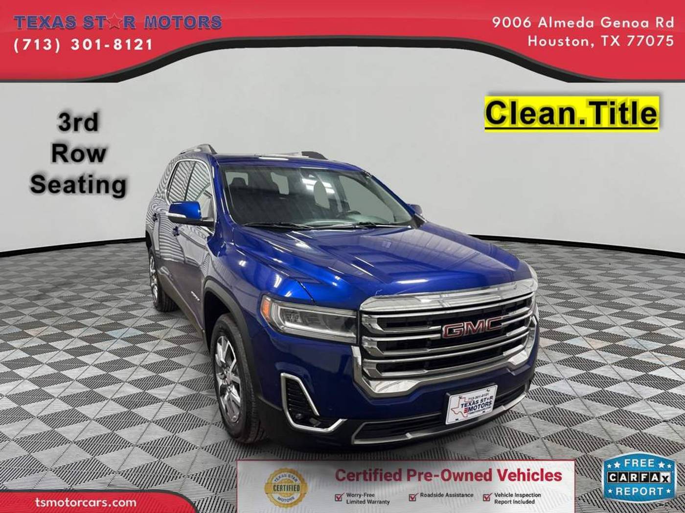 2023 GMC Acadia SLT — SUV — 76,031 mi — Houston, TX