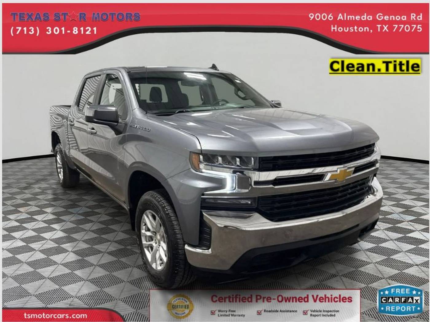 2022 Chevrolet Silverado 1500 LTD LT — Pickup Truck — 13,884 mi — Houston, TX