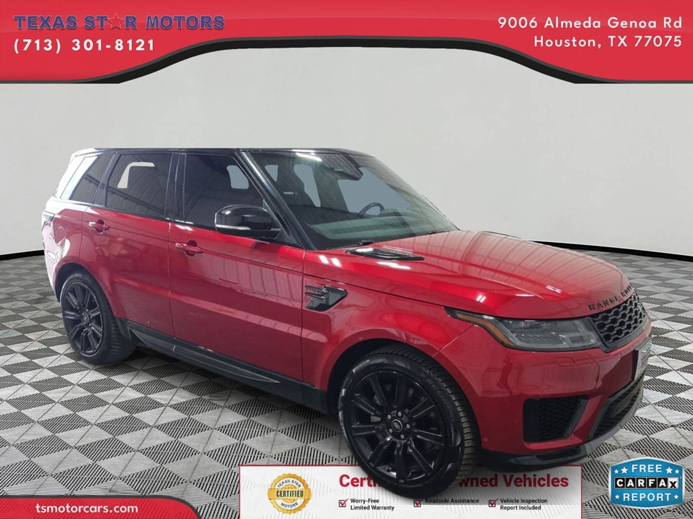 2021 Land Rover Range Rover Sport HSE Silver Edition — SUV — 97,598 mi — Houston, TX