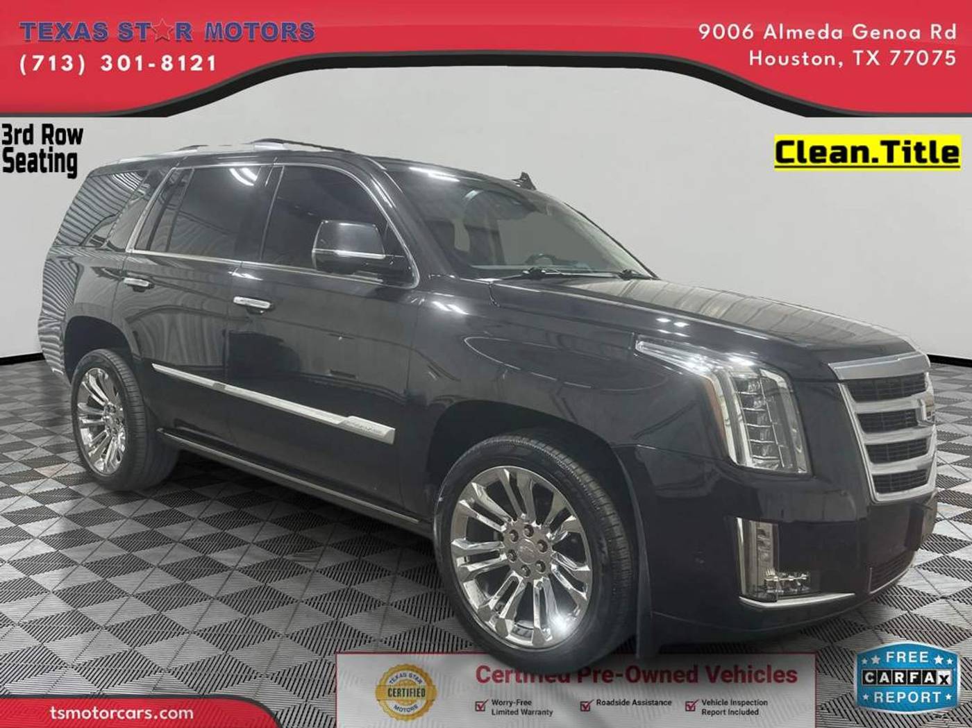 2019 Cadillac Escalade Premium Luxury — SUV — 90,786 mi — Houston, TX