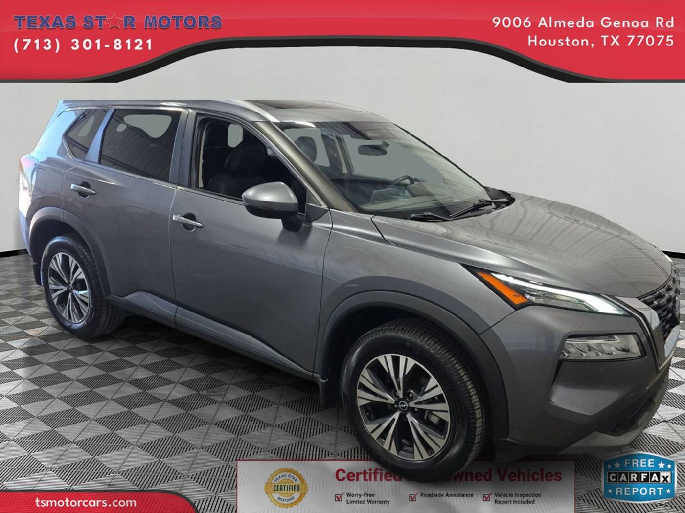 2022 Nissan Rogue SV — SUV — 68,101 mi — Houston, TX