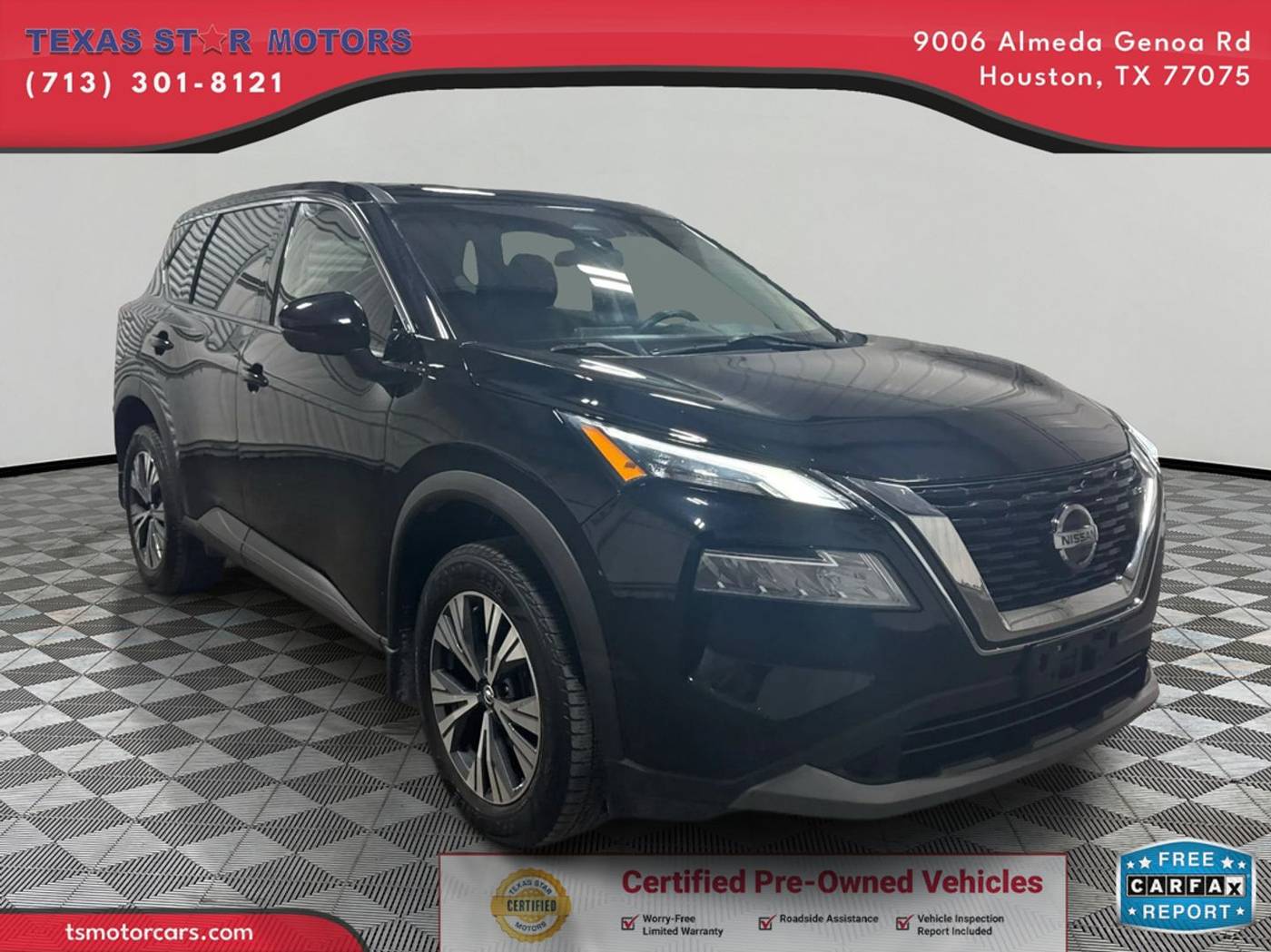 2021 Nissan Rogue SV — SUV — 57,884 mi — Houston, TX