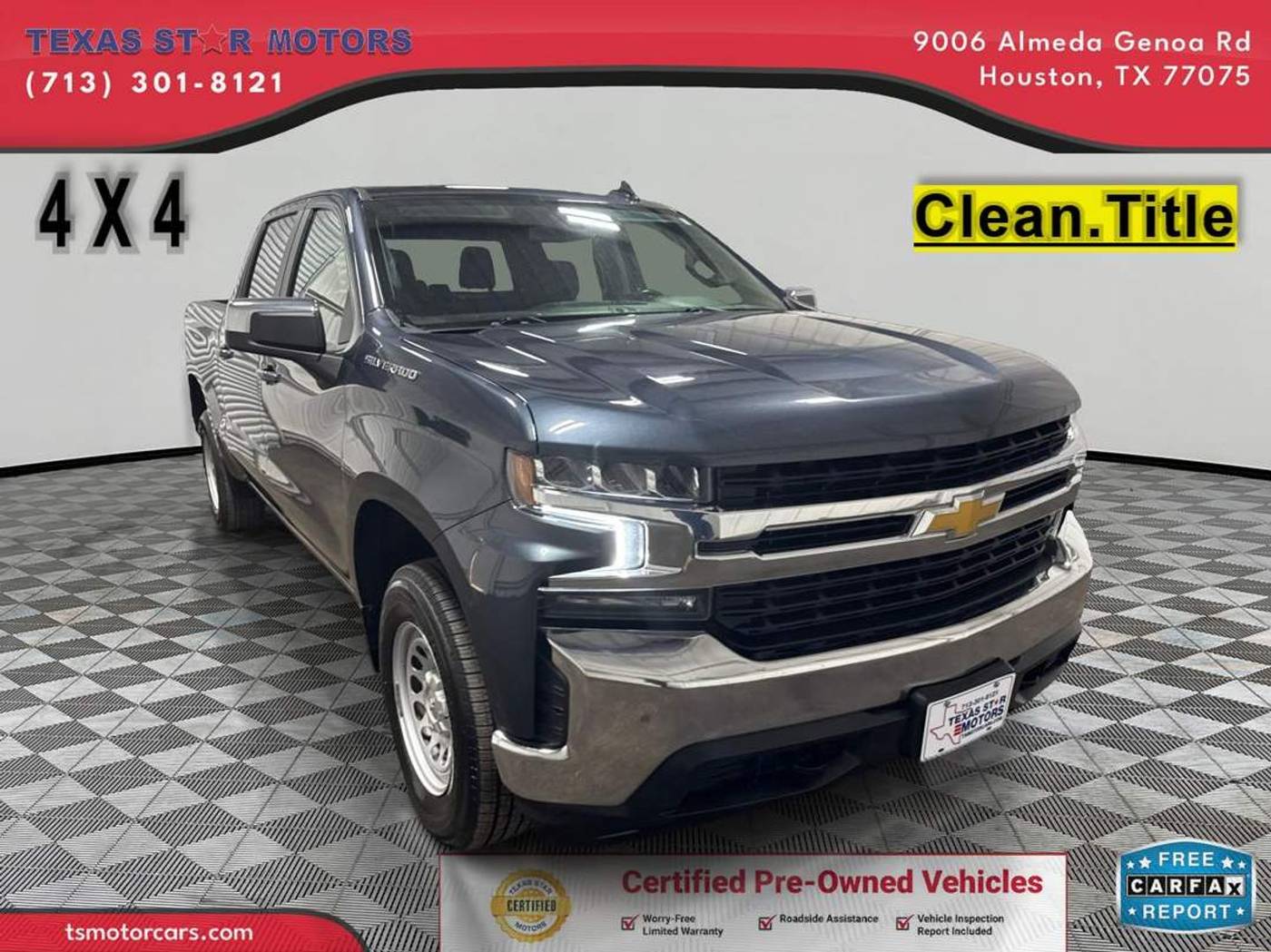 2021 Chevrolet Silverado 1500 LT — Pickup Truck — 59,589 mi — Houston, TX