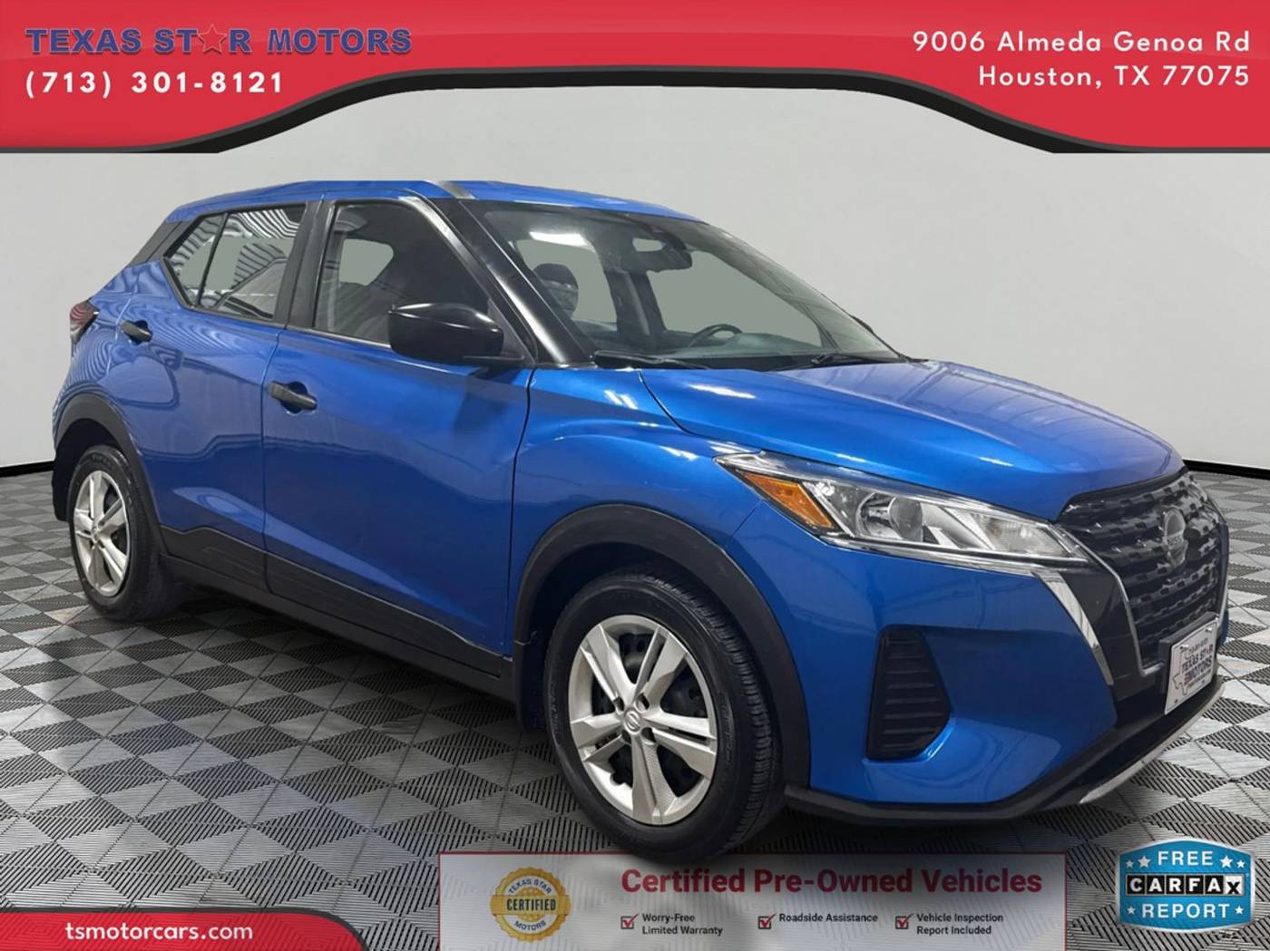 2021 Nissan Kicks S — SUV — 47,931 mi — Houston, TX