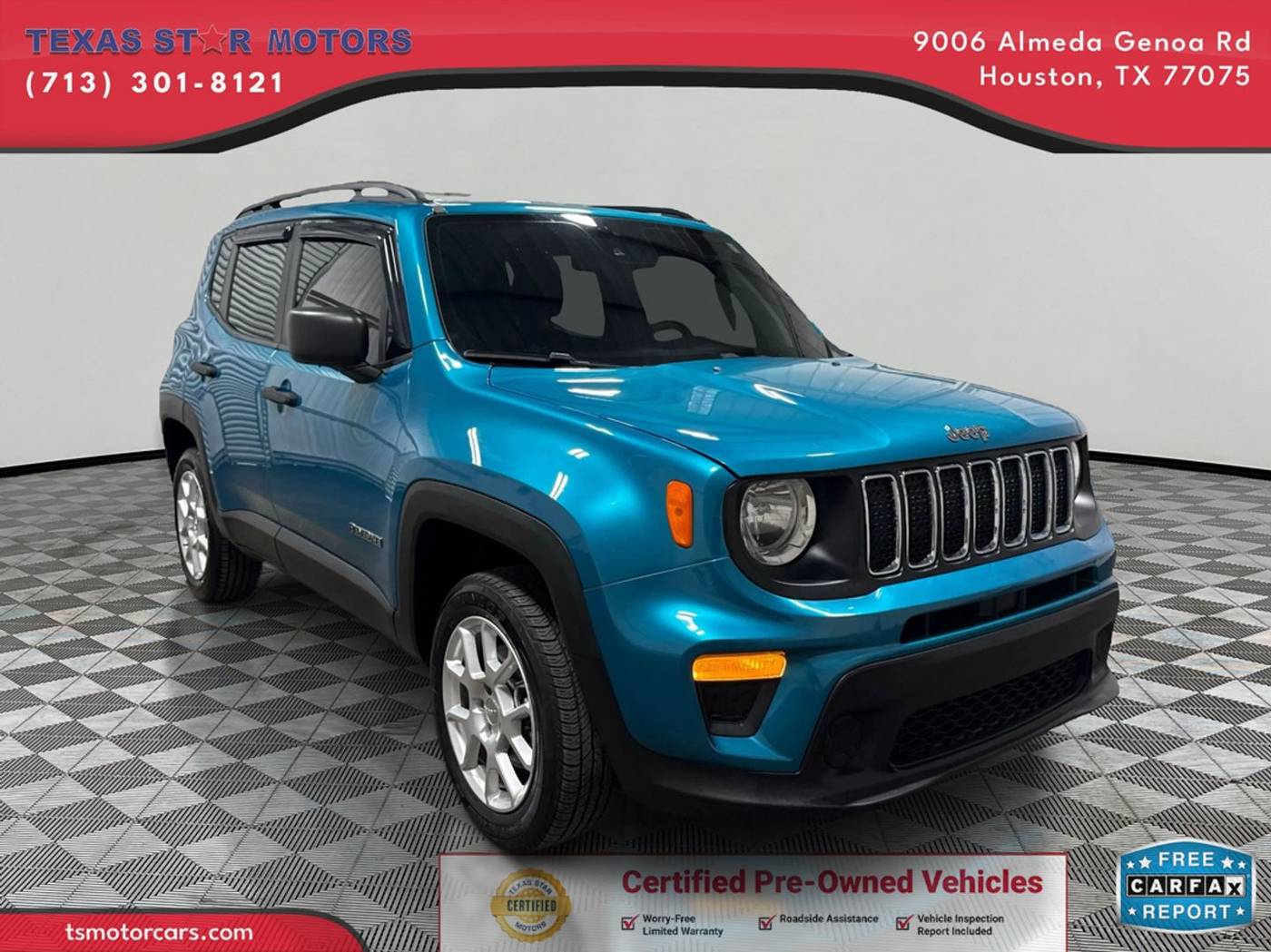 2021 Jeep Renegade Sport — SUV — 67,609 mi — Houston, TX