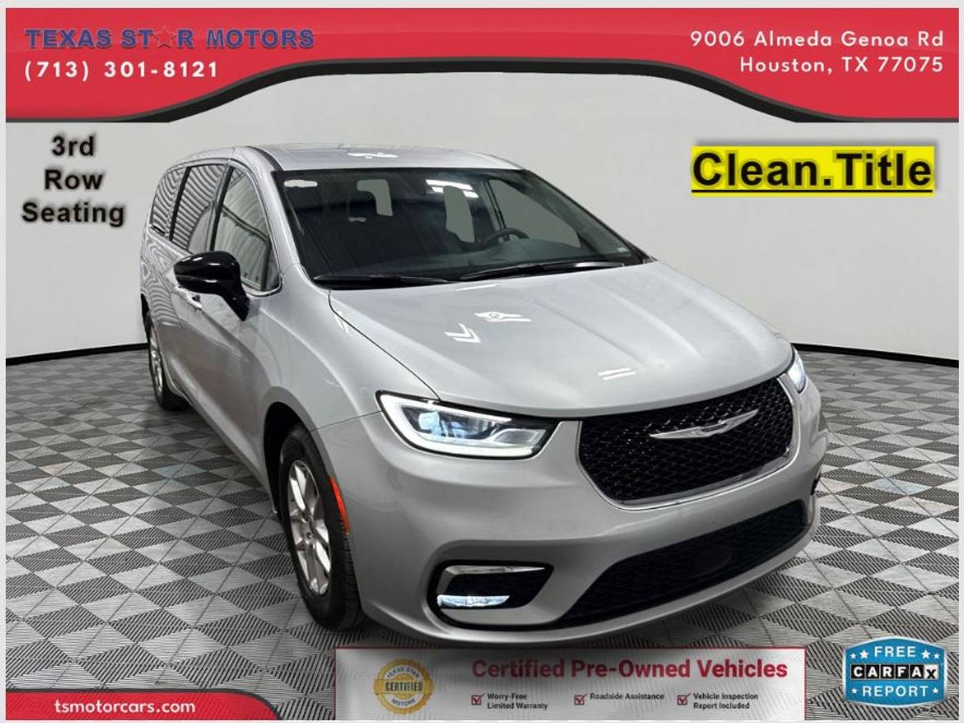 2024 Chrysler Pacifica Touring L — Minivan — 30,651 mi — Houston, TX