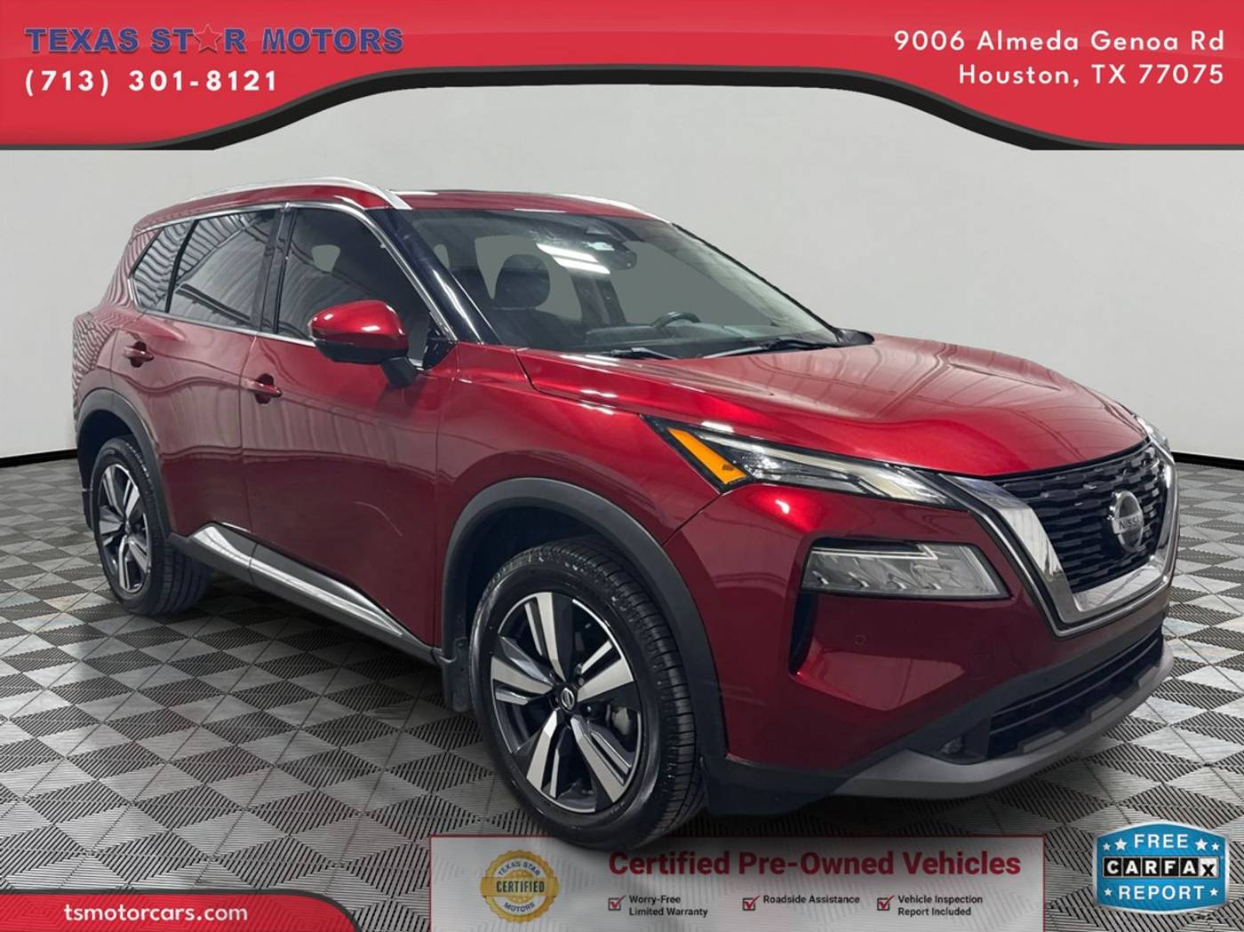 2021 Nissan Rogue SL — SUV — 40,428 mi — Houston, TX