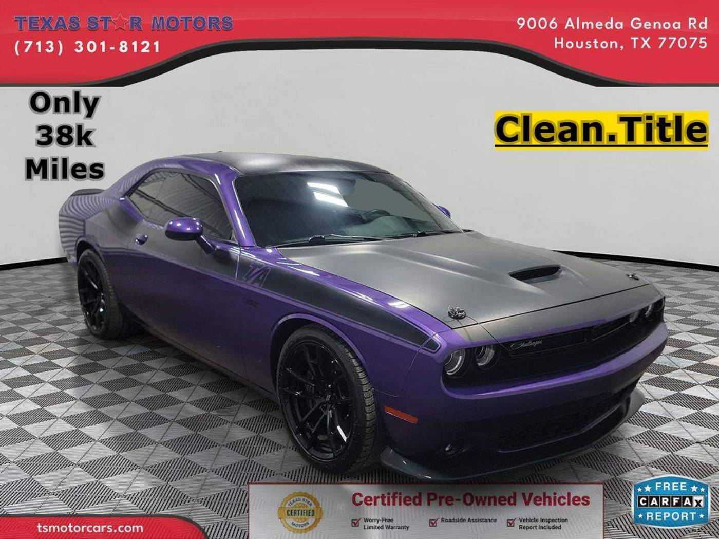 2018 Dodge Challenger T/A 392 — Coupe — 38,609 mi — Houston, TX