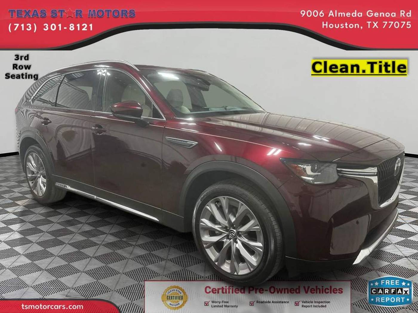 2024 Mazda CX-90 Premium Plus — SUV — 26,523 mi — Houston, TX