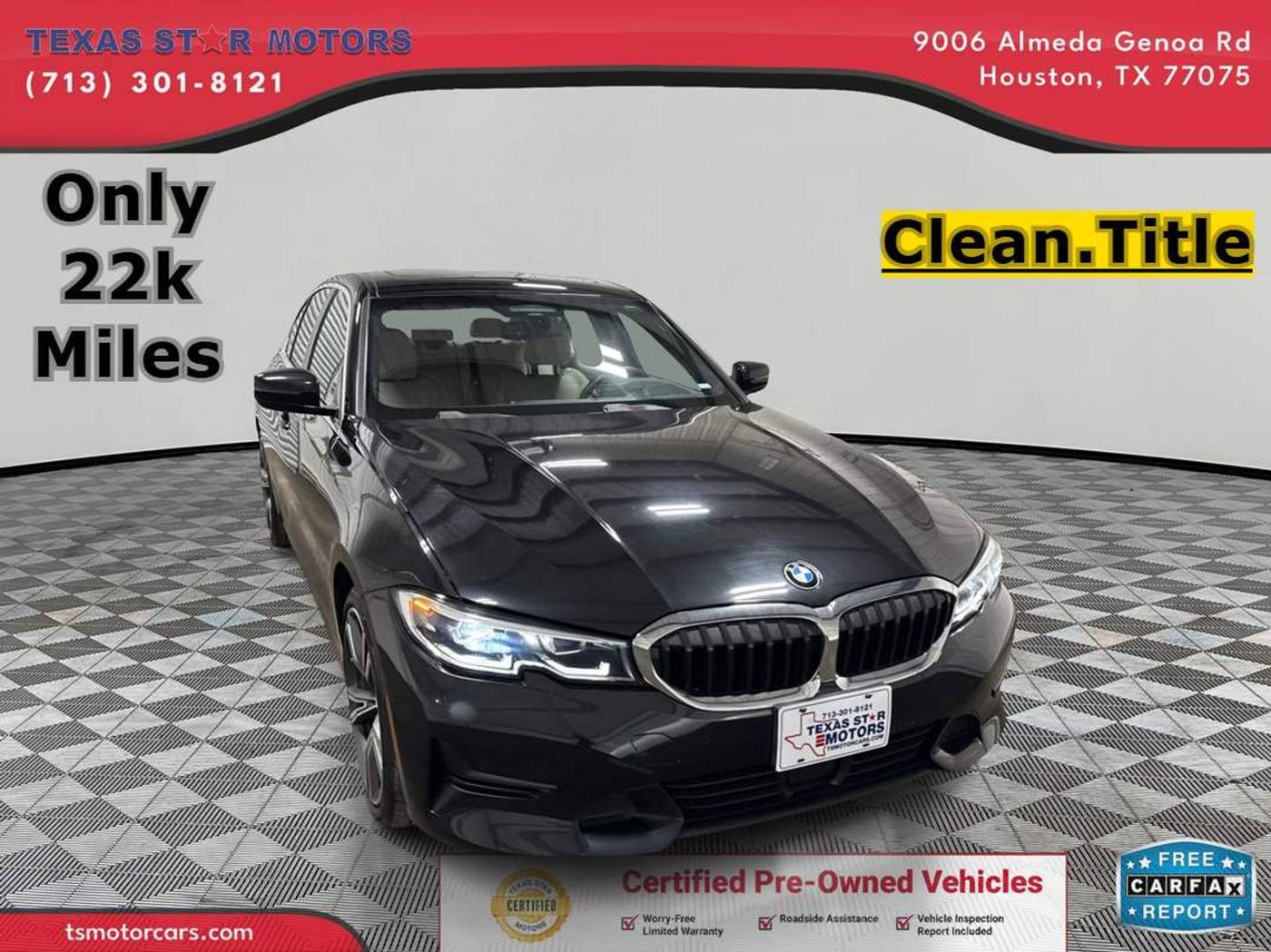 2021 BMW 3 Series 330i — Sedan — 22,383 mi — Houston, TX