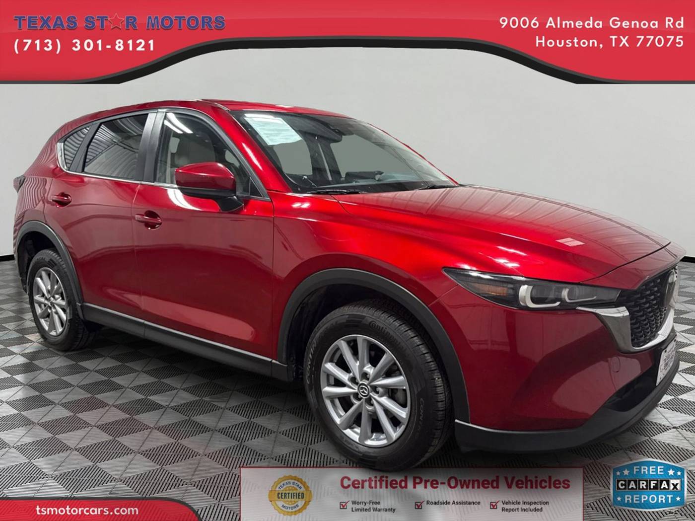 2022 Mazda CX-5 2.5 S Preferred — SUV — 72,345 mi — Houston, TX