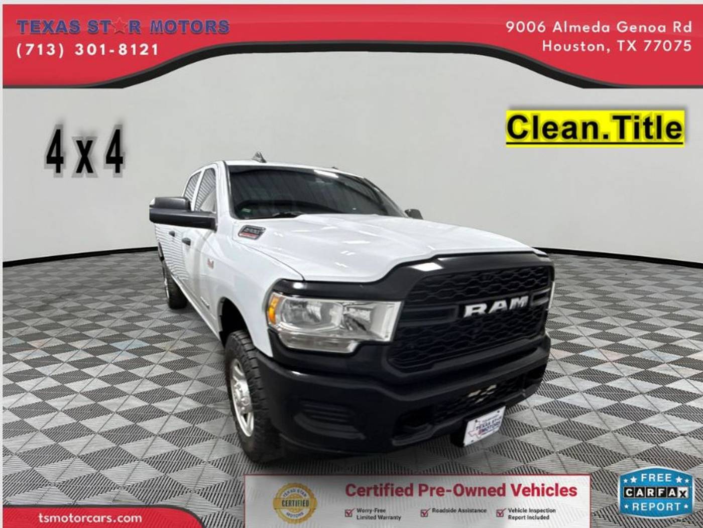 2022 Ram 2500 Tradesman — Pickup Truck — 96,209 mi — Houston, TX