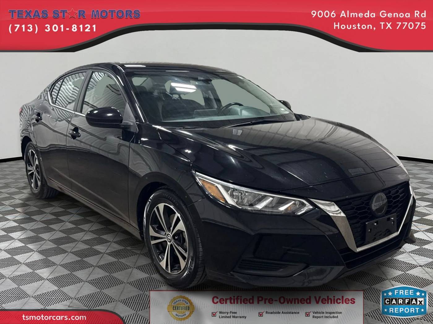 2023 Nissan Sentra SV — Sedan — 57,495 mi — Houston, TX