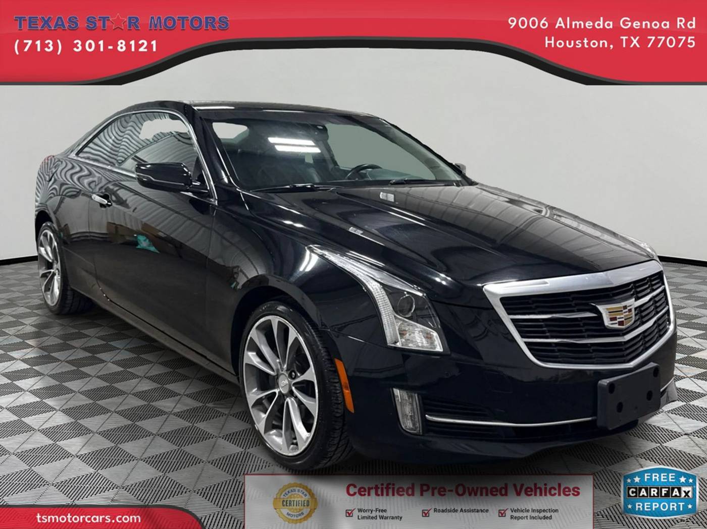 2017 Cadillac ATS Luxury — Coupe — 83,417 mi — Houston, TX