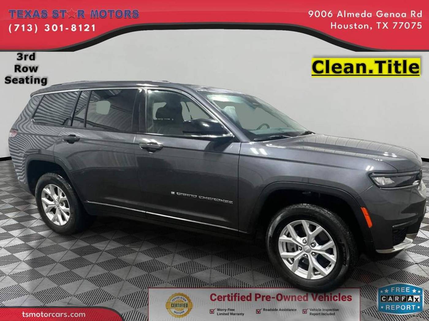 2023 Jeep Grand Cherokee Limited — SUV — 47,469 mi — Houston, TX