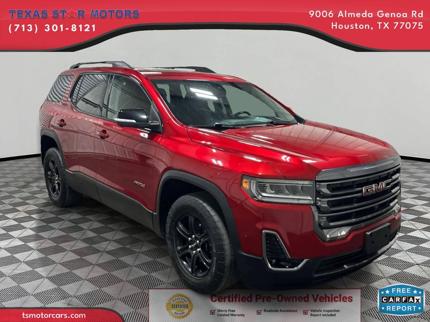 2021 GMC Acadia AT4 — SUV — 84,719 mi — Houston, TX